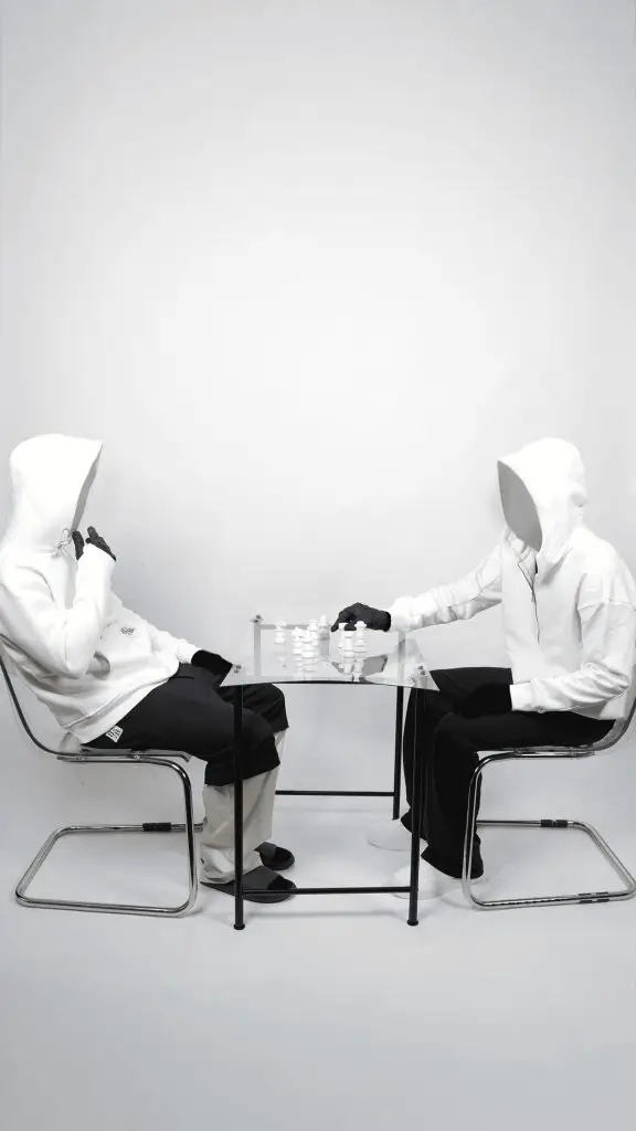 Two hooded figures — B2BRTW manifest